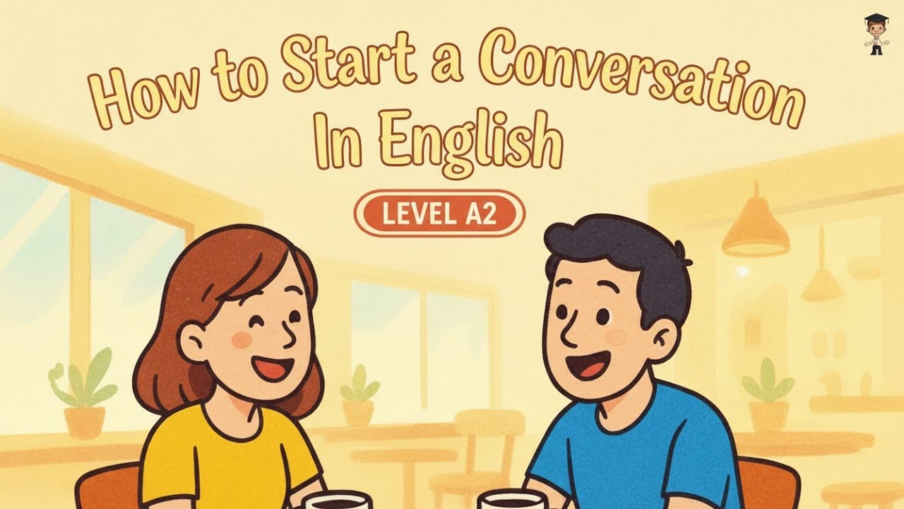 How to Start a Conversation | Real English for Daily Life | A2 Learners ...