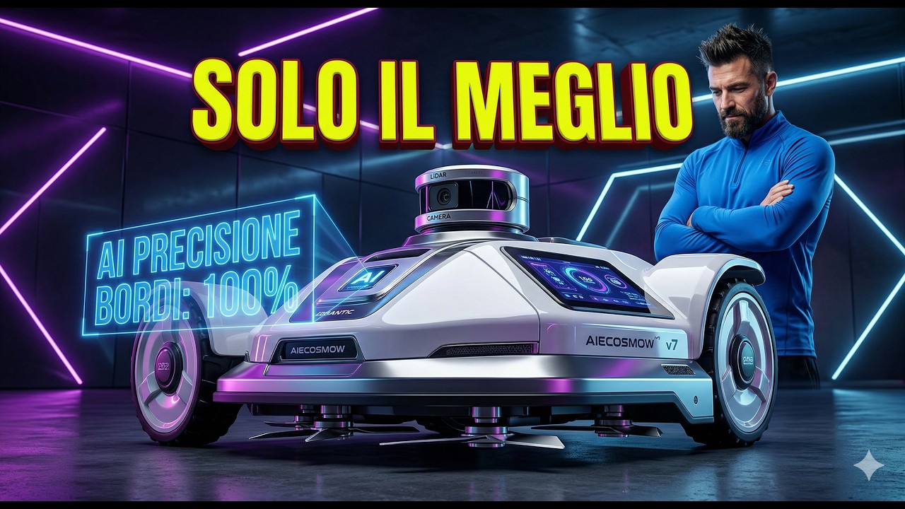 Robot tagliaerba di fascia alta: cosa valutare