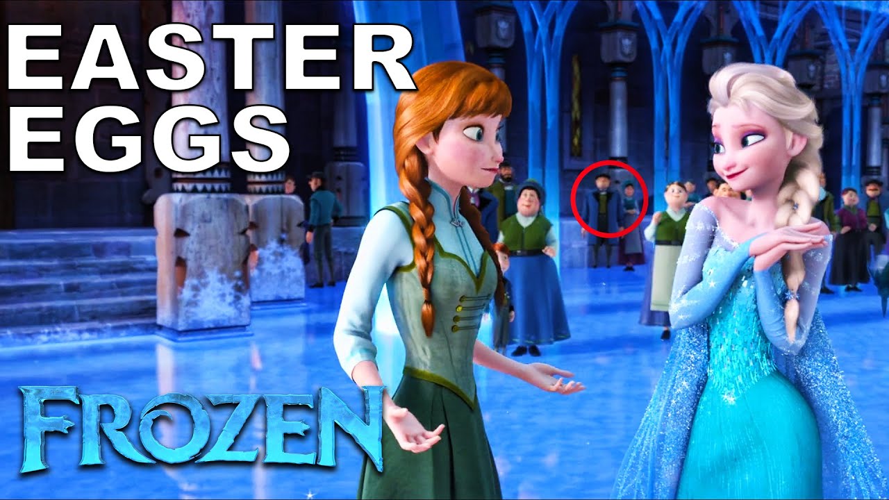 Easter eggs from frozen
