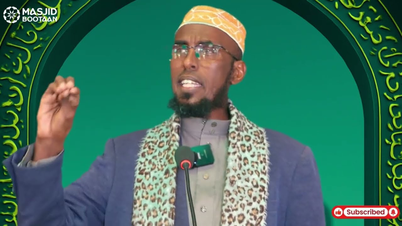 Sababaha Looga Badbaado Fitnada – Khudbadda Jimcaha || Sheekh Maxamed Caydiid