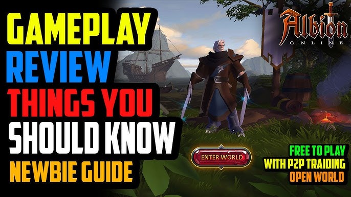 Albion Online Mobile Gameplay (OPEN WORLD SANDBOX MMORPG) Android/IOS 