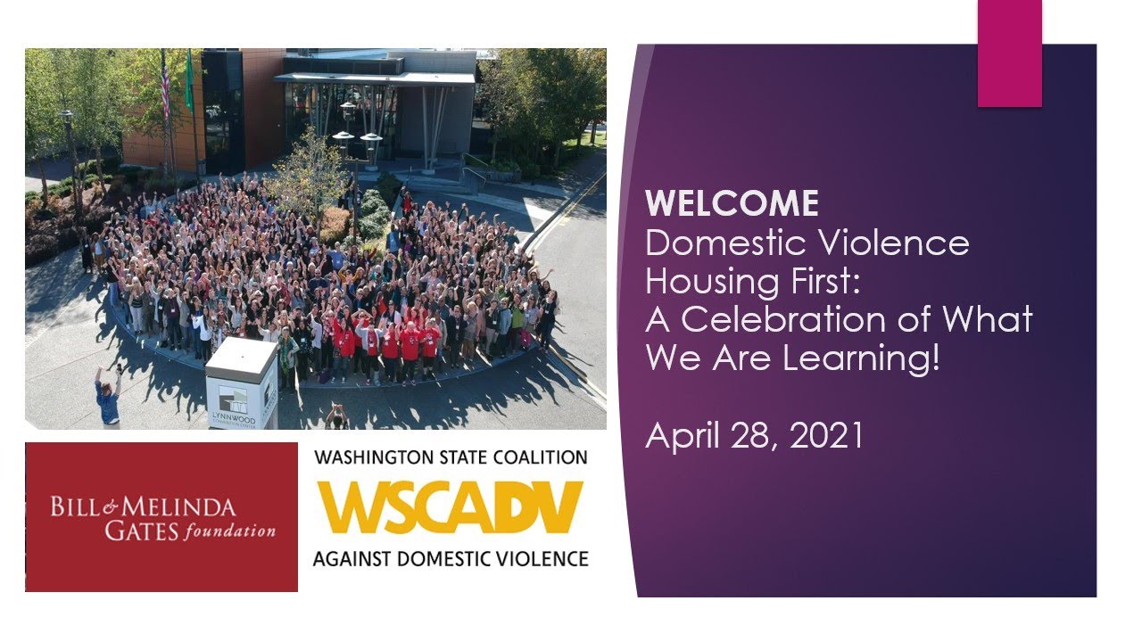 Domestic Violence Housing First: A Celebration of What We're Learning!