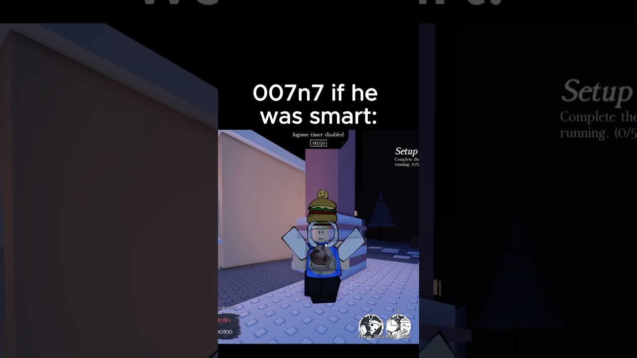 Forsaken if 007n7 used his brain: