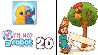 I am Not a Robot - Brain Test Level 20 Walkthrough Profile