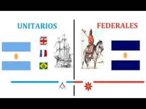 UNITARIOS Y FEDERALES: 