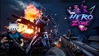 🤖 Hero Zone: Terminator - Futuristische Action in Virtual Reality