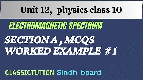 Ch 12,  MCQS (Section A),worked example1,physics class10 new book @Classictution