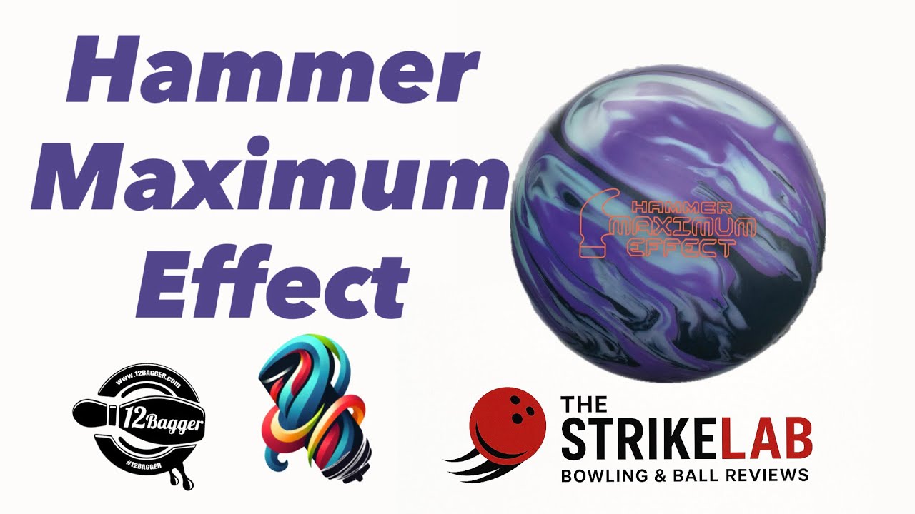 Hammer Maximum Effect Ball Review (300 Game out of the Box?) - YouTube
