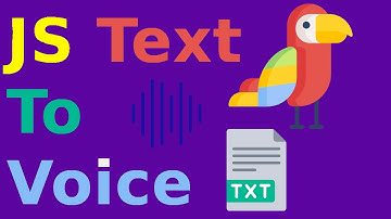 Html Css JavaScript Text To Voice App.