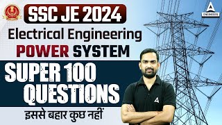 SSC JE 2024 Electrical Engineering | Power System 100 Most Important Questions | By Abhinesh Sir