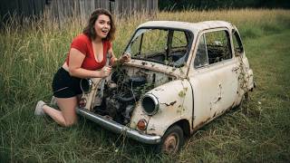 Worldβs Smallest Car Restoration: 1960s Peel P50 found in a Basement. #asmr #abandoned #car