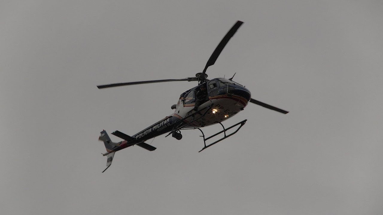 Perseguição a veículo - Aeronave da PMMG
