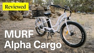 FAT TIRE CARGO BIKE | Murf Alpha Cargo Review ebike cargobike