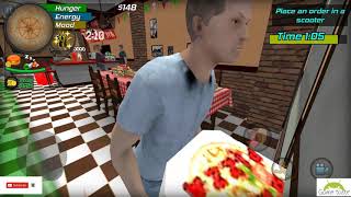 Big City Life Simulator Android Gameplay ( My first job as a pizza delivery boy ) screenshot 4