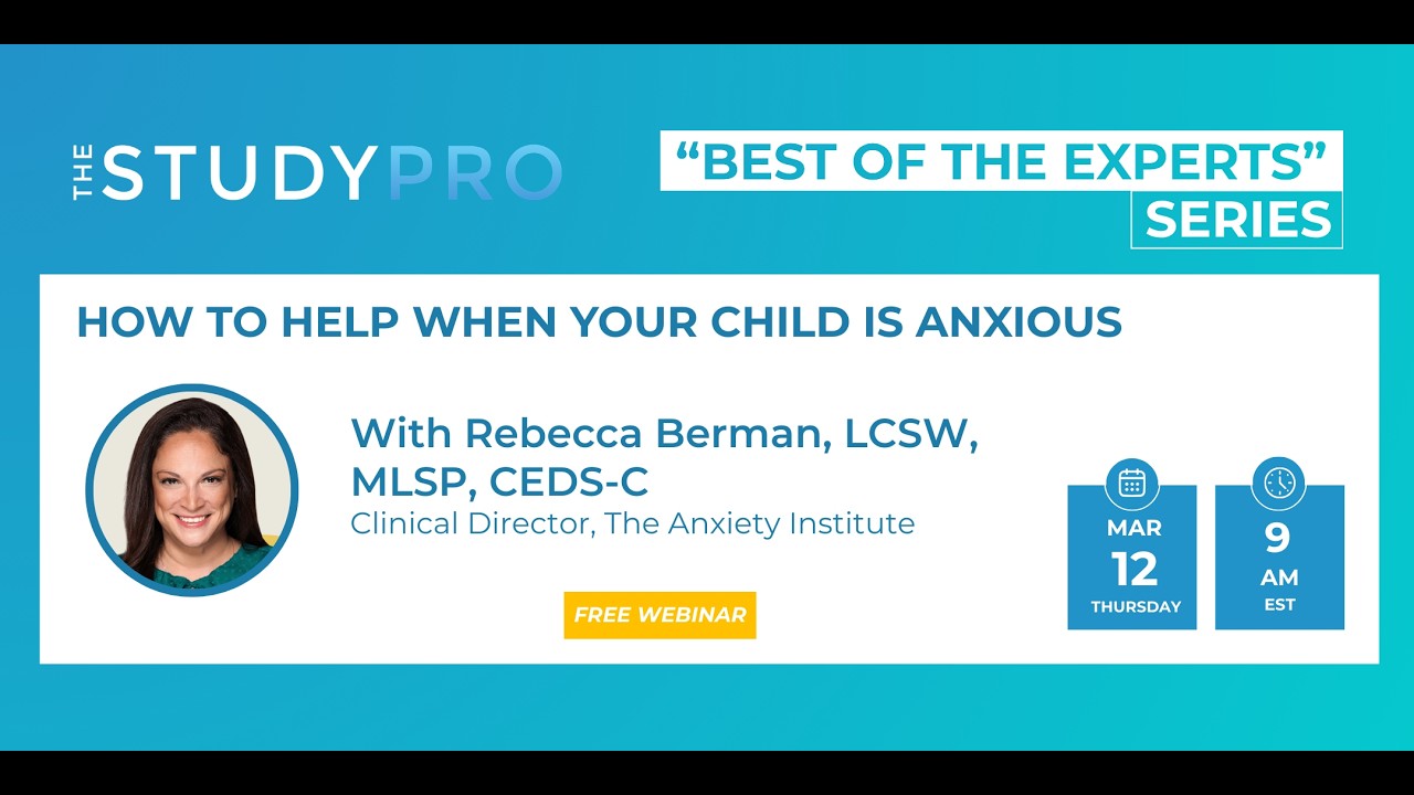 How to Help When Your Child Is Anxious - YouTube