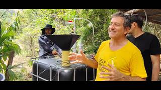 Sopetran Team describes use of Solar Cities biodigesters, Insinkerators Ziplines in Sustainability.