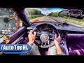2018 Porsche 911 GT3 AUTOBAHN POV 309km/h ACCELERATION & SOUND by AutoTopNL
