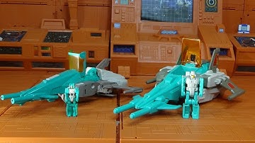 Transformers Titans Return Teslor & Brainstorm Toy Review