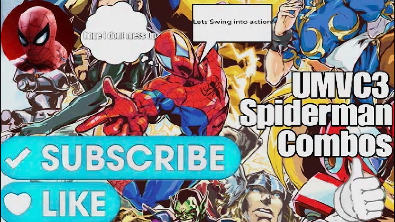 UMVC3 spiderman combos solo