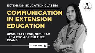 Communication in Extension Education | कृषि प्रसार | संचार - अर्थ, परिभाषा, महत्व | Agriculture & GK