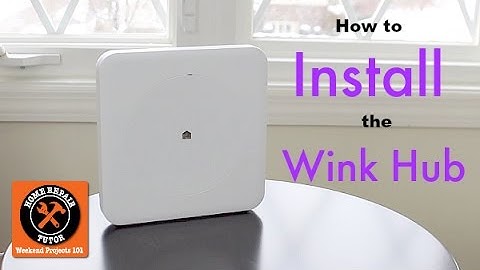 How to Install the Wink Hub (George Jetson is Jealous!!) -- by Home Repair Tutor