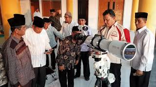 Rukyatul hilal penentuan awal bulan Dzulhijjah 1440 H