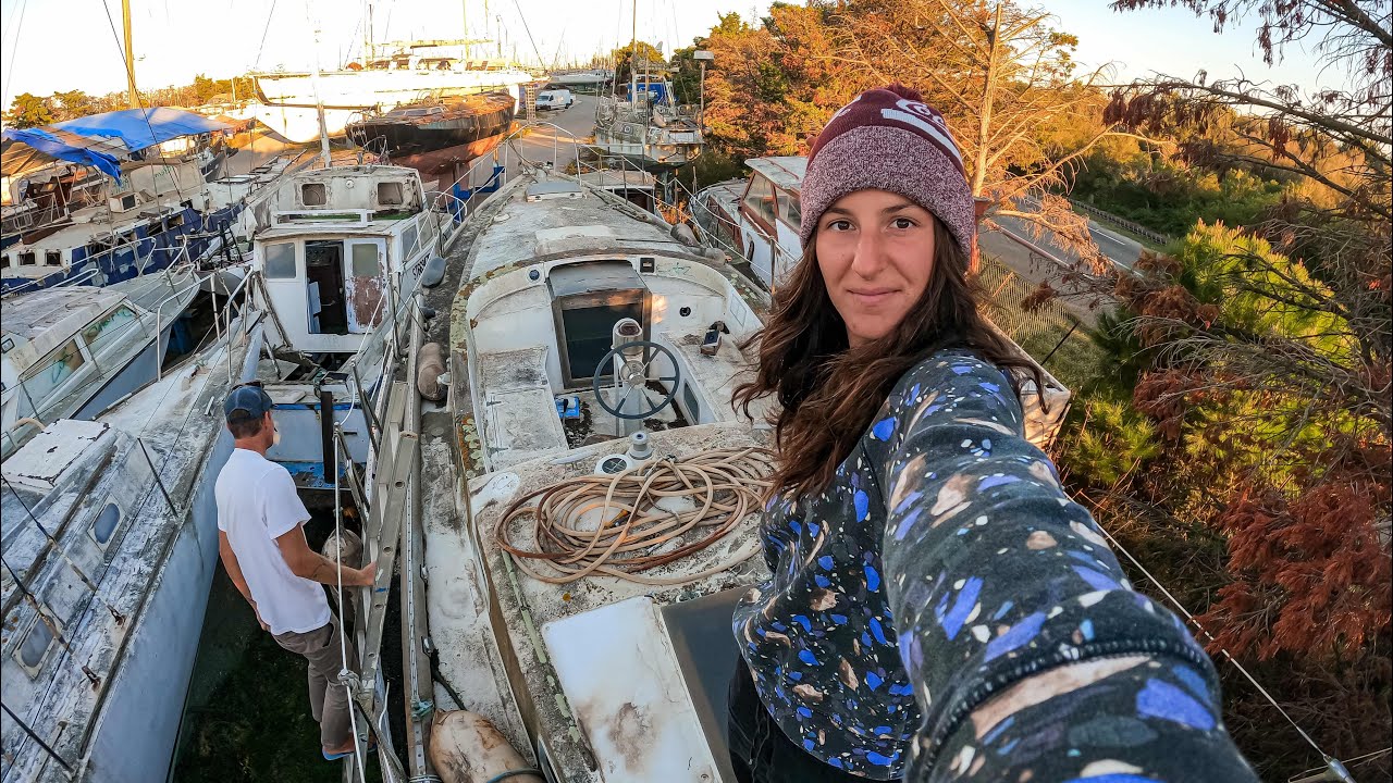 The Boat Everyone Told us NOT TO BUY. Restoring an ABANDONED WRECK | SAILING SEABIRD Ep. 14