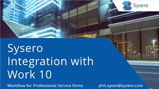 Sysero for Work 10