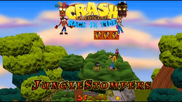 Crash Bandicoot - Back In Time Fan Game: Custom Level: Jungle Stompers By SF12345