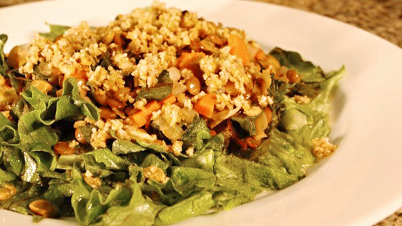 Lentil Salad with Red Wine Vinaigrette YouTube