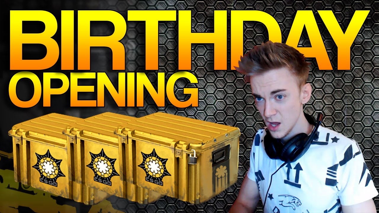 CS:GO - Birthday Case Opening! [100x Chroma2] - YouTube
