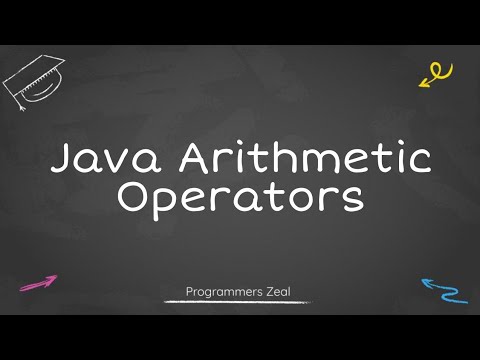 Java Arithmetic operators