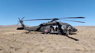 MEDEVAC Training during Raven Focus 2025 at the Yakima Training Center