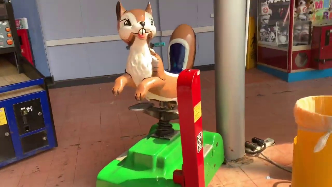 Edwin Hall and Co Squirrel Kiddie Ride - YouTube