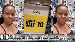 TORONTO EATON CENTRE || LARGEST MALL IN TORONTO || JESSIE KATT
