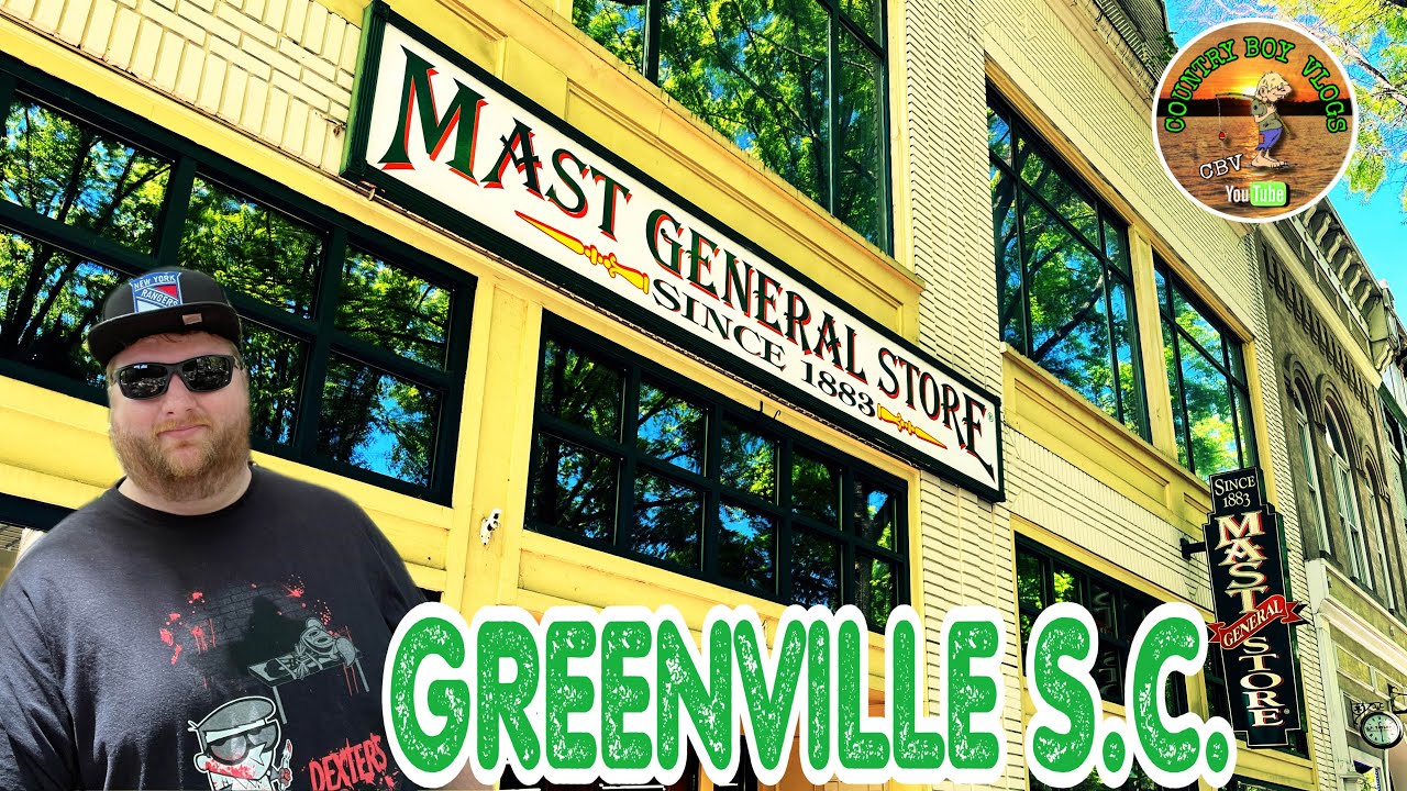 I WENT AND VISITED THE MAST GENERAL STORE! GREENVILLE SC YouTube