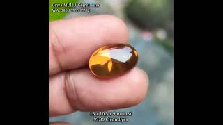 Natural Citrine Quartz Kecubung Kunyit Gold NTe Crystal Top Color Luster n Clean CQ.001LS