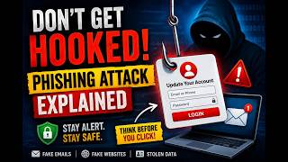 ⚠️ Phishing Attack Explained | How Hackers Steal Your Data | CyberMindAI