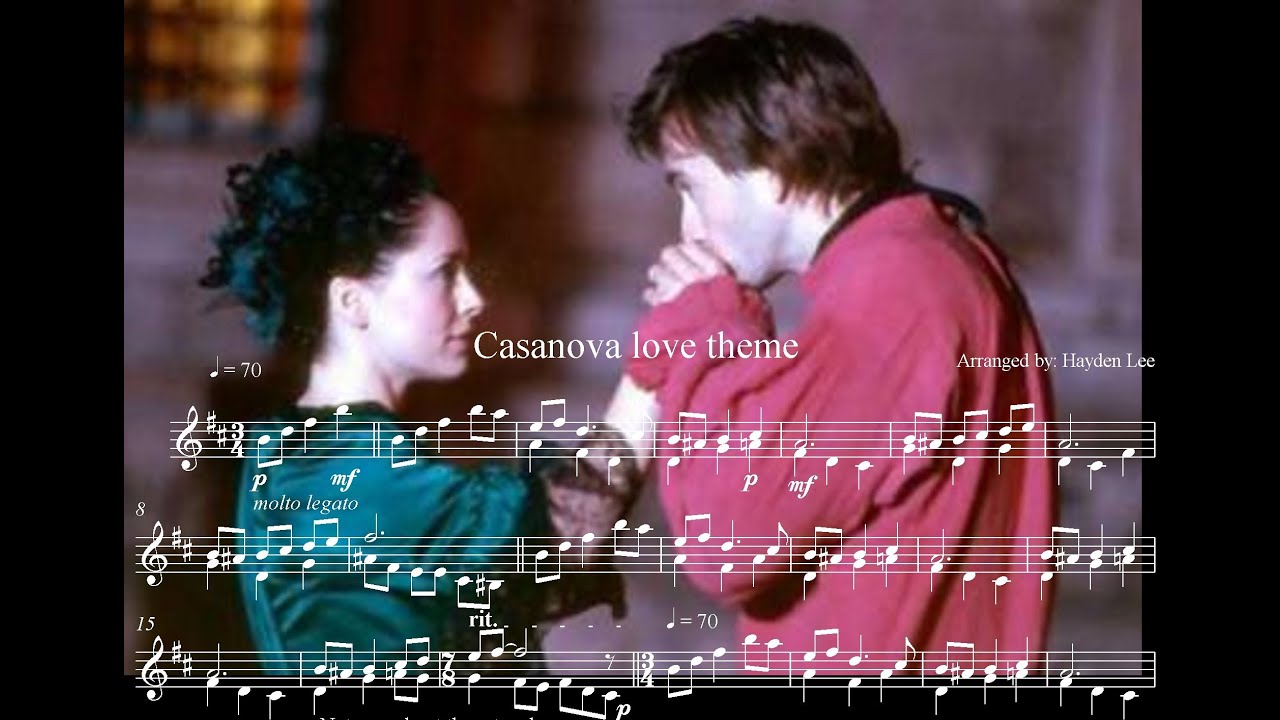 Casanova love theme & score