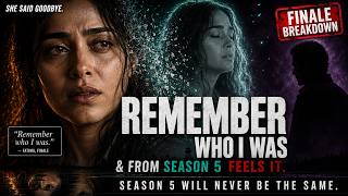 Fatima Said Remember Who I Was — And FROM Season 5 Will Never Be the Same | Finale Breakdown