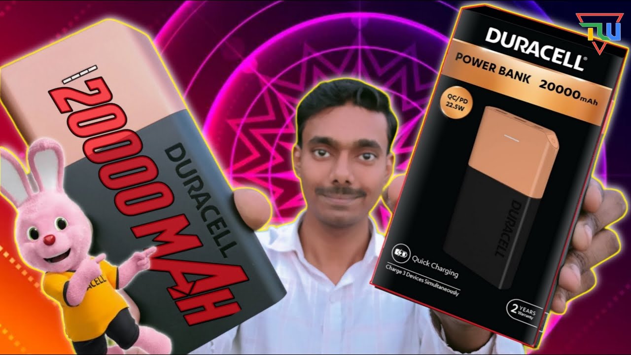 Duracell Power Bank 20000mAh Unboxing & Review