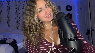 ASMR// FAST & AGGRESSIVE TINGLY MOUTH SOUNDS WITH CLICKY WHISPERS