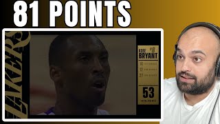 KOBE FAN REACTS TO Kobe Bryant 81 Tribute (Narrated by Denzel Washington) | REACTION