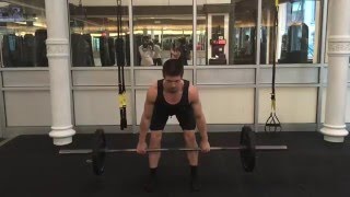 Dead Lift Form - Front View