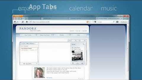 Firefox 4 Beta 2 App Tabs