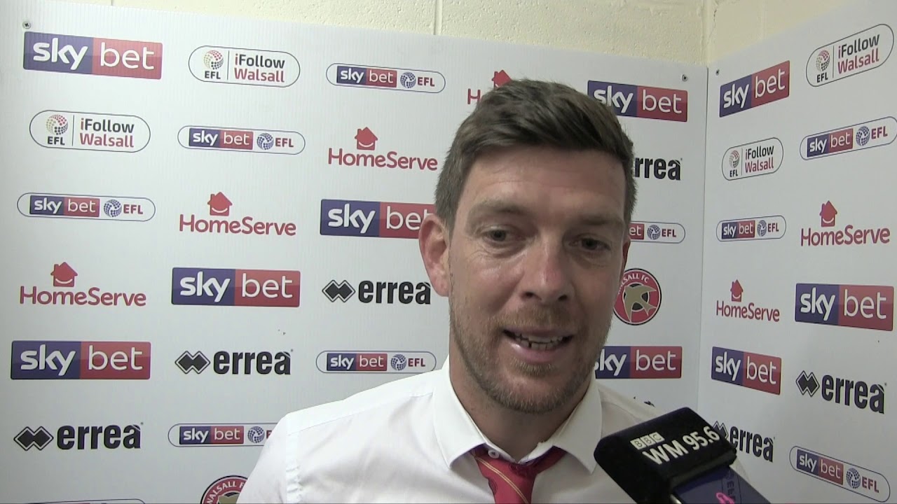 walsall fc new kit Post-match - Darrell Clarke on 1-1 draw with Forest Green Rovers