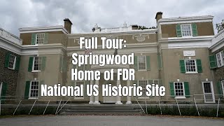 Springwood Full Tour, FDR’s Home: US National Historic Site, Hyde Park, NY