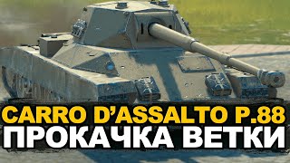 Новая ветка танков - прокачка Rinoceronte | Tanks Blitz