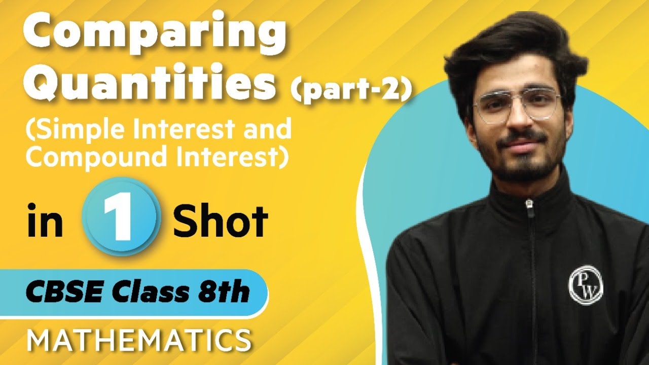 Comparing Quantities in One Shot (Part 2) Maths Class 8th Umang