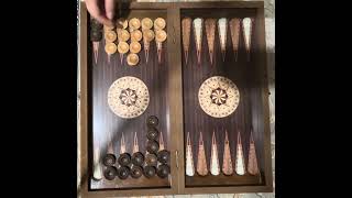 First Backgammon Game 🎲 | Let’s See Who Wins